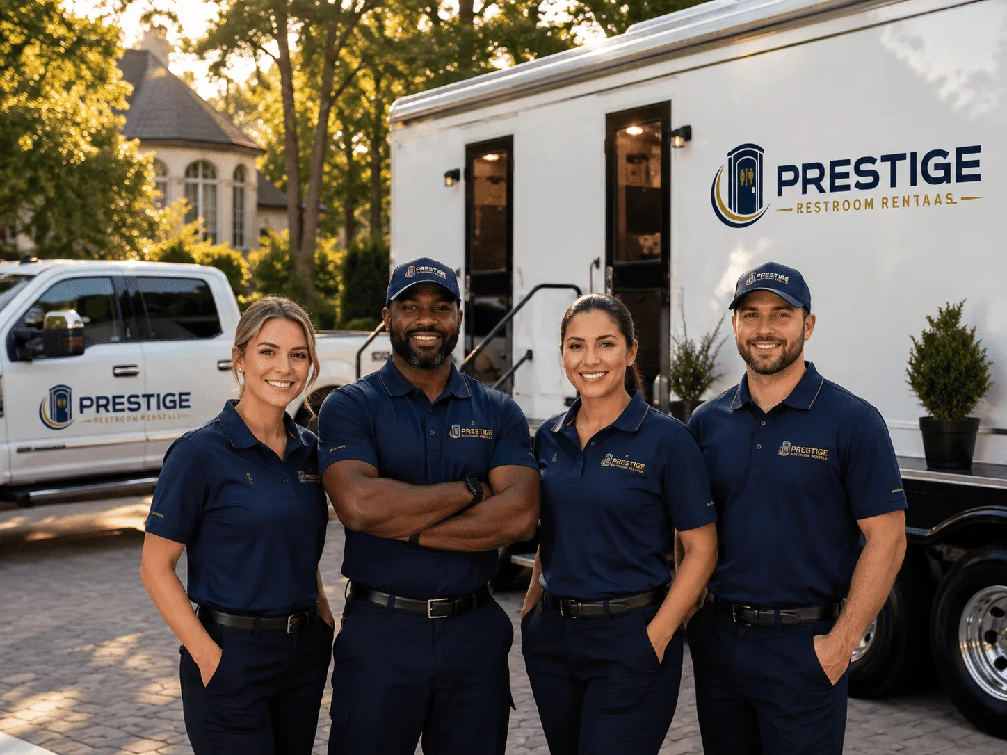 Trusted Luxury Portable Restrooms company in Clarendon, TX